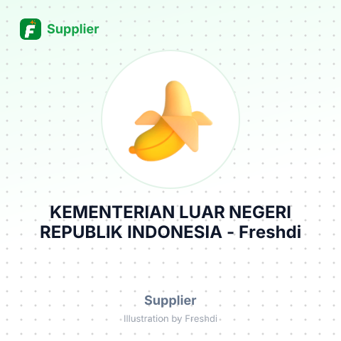 KEMENTERIAN LUAR NEGERI REPUBLIK INDONESIA – summary card, no photo uploaded yet