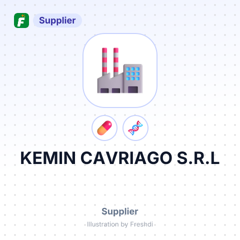 KEMIN CAVRIAGO S.R.L – summary card, no photo uploaded yet