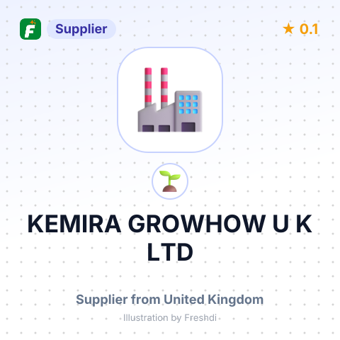 KEMIRA GROWHOW U K LTD – summary card, no photo uploaded yet