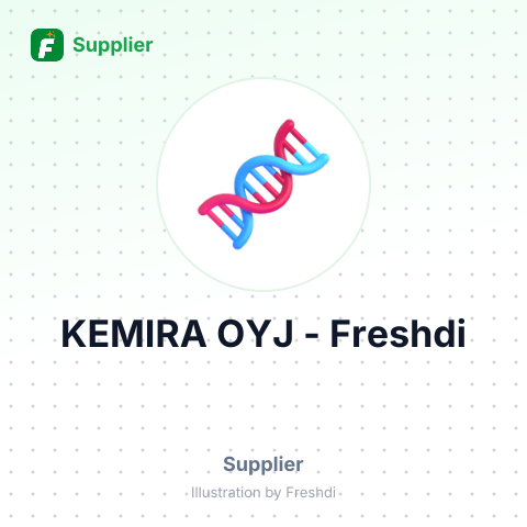 KEMIRA OYJ – summary card, no photo uploaded yet
