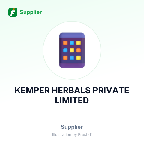 KEMPER HERBALS PRIVATE LIMITED – summary card, no photo uploaded yet
