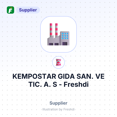 KEMPOSTAR GIDA SAN. VE TIC. A. S – summary card, no photo uploaded yet