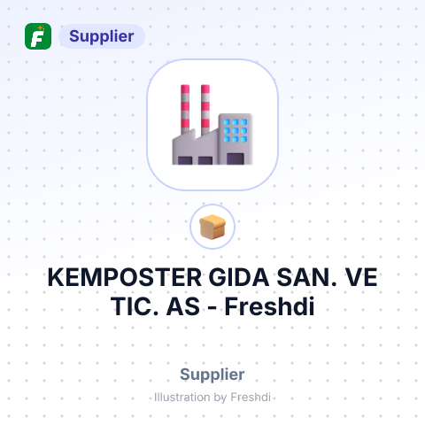 KEMPOSTER GIDA SAN. VE TIC. AS – summary card, no photo uploaded yet