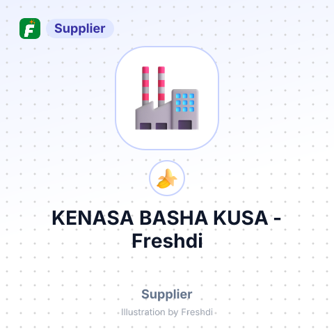 KENASA BASHA KUSA – summary card, no photo uploaded yet