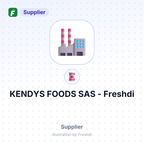 KENDYS FOODS SAS – summary card, no photo uploaded yet