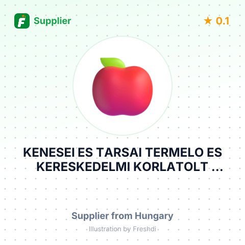 KENESEI ES TARSAI TERMELO ES KERESKEDELMI KORLATOLT FELELOSSEGU TARSASAG – summary card, no photo uploaded yet