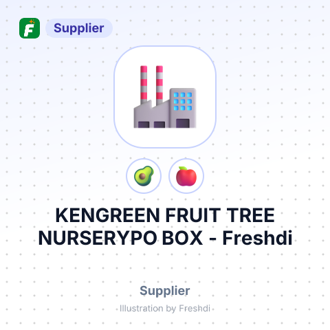 KENGREEN FRUIT TREE NURSERYPO BOX – summary card, no photo uploaded yet