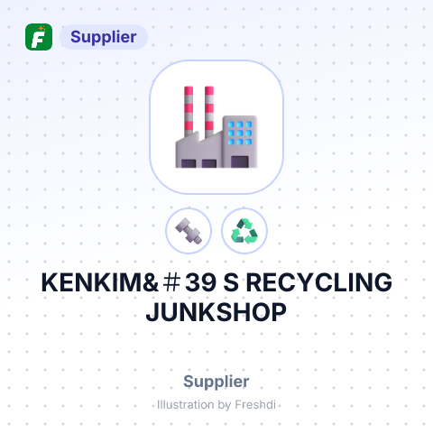 KENKIM&＃39;S RECYCLING JUNKSHOP – summary card, no photo uploaded yet