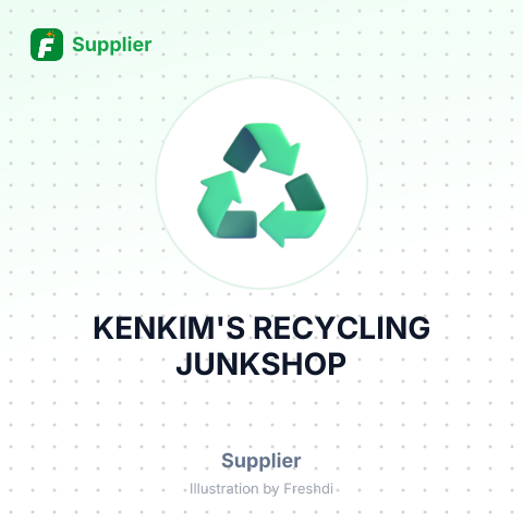 KENKIM'S RECYCLING JUNKSHOP – summary card, no photo uploaded yet