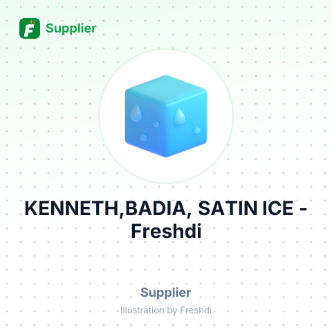 KENNETH,BADIA, SATIN ICE – summary card, no photo uploaded yet