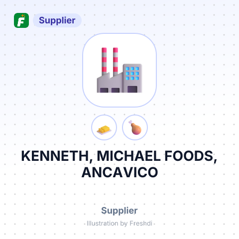 KENNETH, MICHAEL FOODS, ANCAVICO – summary card, no photo uploaded yet