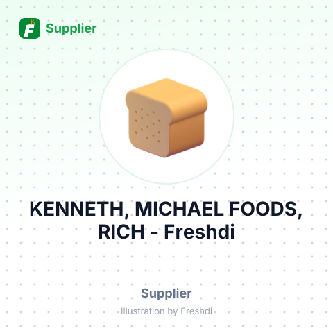 KENNETH, MICHAEL FOODS, RICH – summary card, no photo uploaded yet