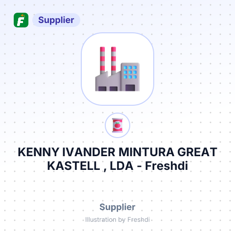KENNY IVANDER MINTURA GREAT KASTELL , LDA – summary card, no photo uploaded yet