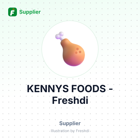 KENNYS FOODS – summary card, no photo uploaded yet