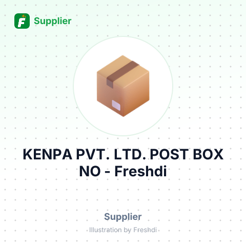 KENPA PVT. LTD. POST BOX NO – summary card, no photo uploaded yet