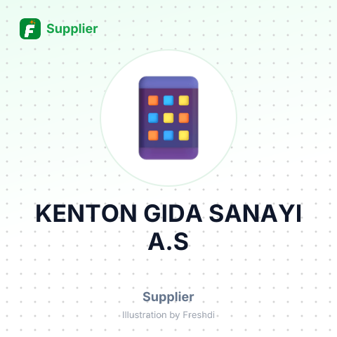 KENTON GIDA SANAYI A.S – summary card, no photo uploaded yet