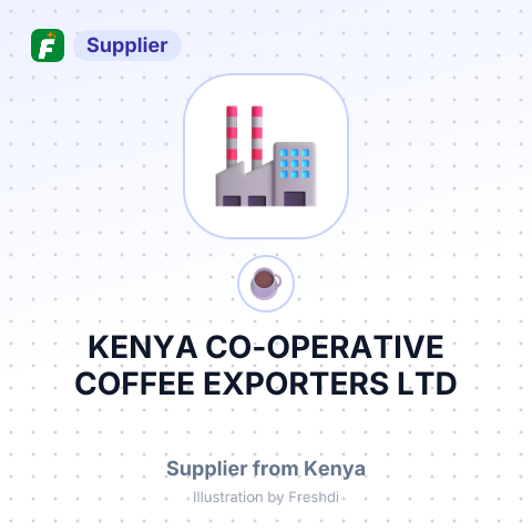 KENYA CO-OPERATIVE COFFEE EXPORTERS LTD – summary card, no photo uploaded yet