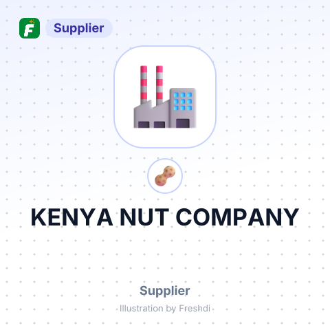 KENYA NUT COMPANY – summary card, no photo uploaded yet