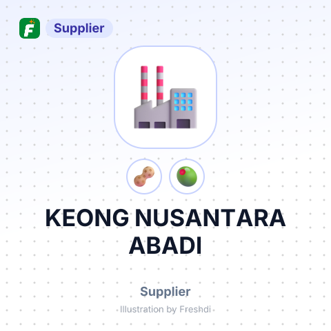 KEONG NUSANTARA ABADI – summary card, no photo uploaded yet