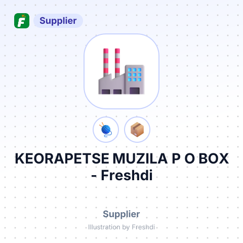 KEORAPETSE MUZILA P O BOX – summary card, no photo uploaded yet