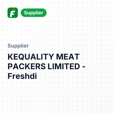 KEQUALITY MEAT PACKERS LIMITED – summary card, no photo uploaded yet