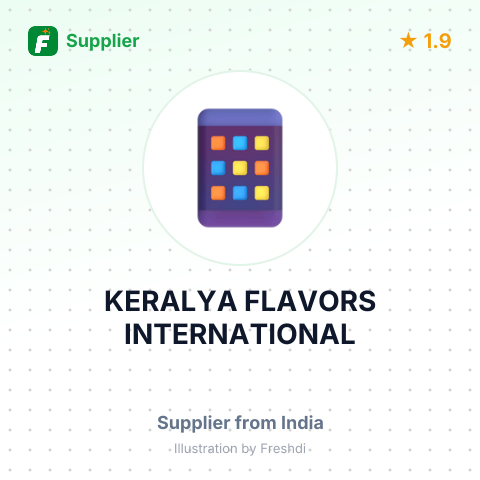 KERALYA FLAVORS INTERNATIONAL – summary card, no photo uploaded yet