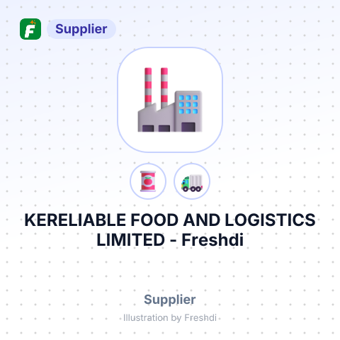 KERELIABLE FOOD AND LOGISTICS LIMITED – summary card, no photo uploaded yet