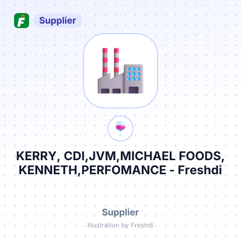 KERRY, CDI,JVM,MICHAEL FOODS, KENNETH,PERFOMANCE – summary card, no photo uploaded yet