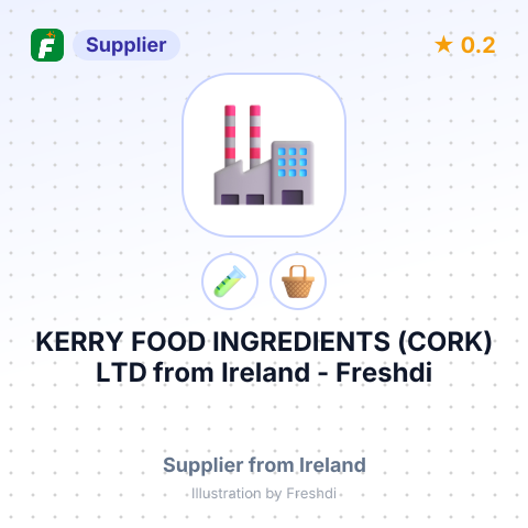 KERRY FOOD INGREDIENTS (CORK) LTD – summary card, no photo uploaded yet