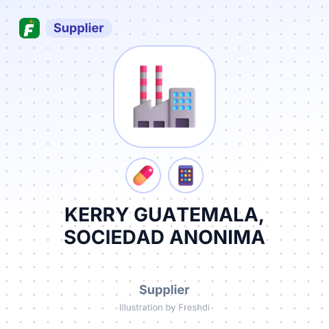 KERRY GUATEMALA, SOCIEDAD ANONIMA – summary card, no photo uploaded yet