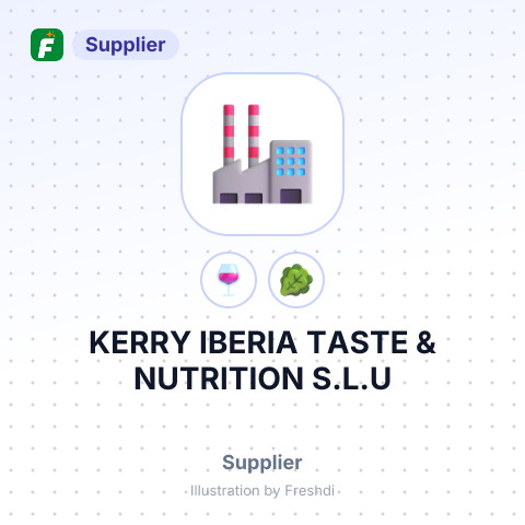 KERRY IBERIA TASTE & NUTRITION S.L.U – summary card, no photo uploaded yet