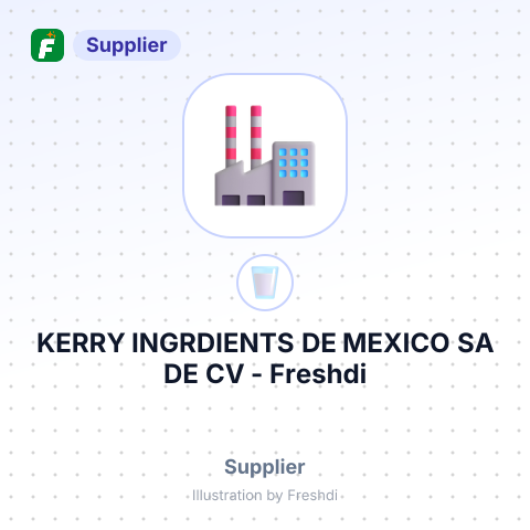KERRY INGRDIENTS DE MEXICO SA DE CV – summary card, no photo uploaded yet