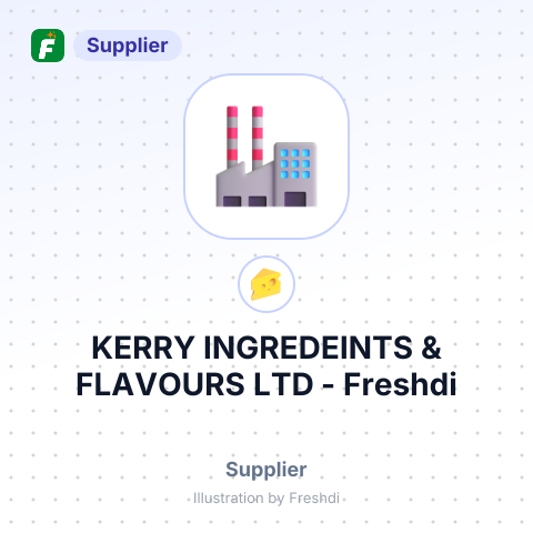 KERRY INGREDEINTS & FLAVOURS LTD – summary card, no photo uploaded yet