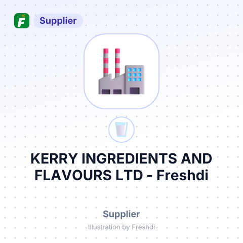 KERRY INGREDIENTS AND FLAVOURS LTD – summary card, no photo uploaded yet