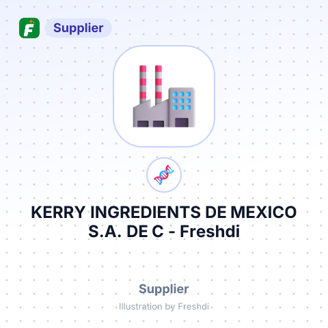 KERRY INGREDIENTS DE MEXICO S.A. DE C – summary card, no photo uploaded yet