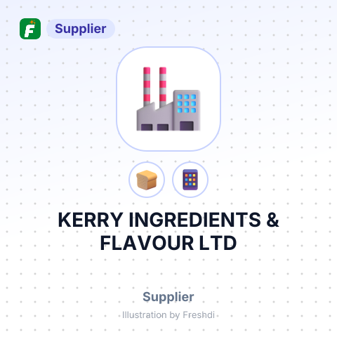 KERRY INGREDIENTS & FLAVOUR LTD – summary card, no photo uploaded yet