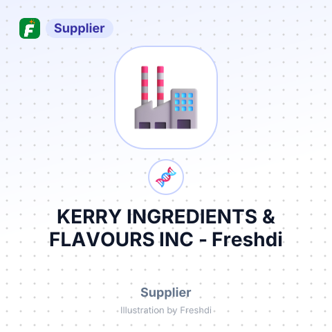 KERRY INGREDIENTS & FLAVOURS INC – summary card, no photo uploaded yet