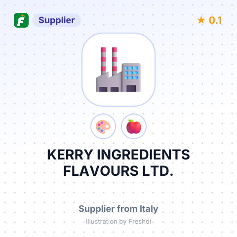 KERRY INGREDIENTS FLAVOURS LTD. – summary card, no photo uploaded yet