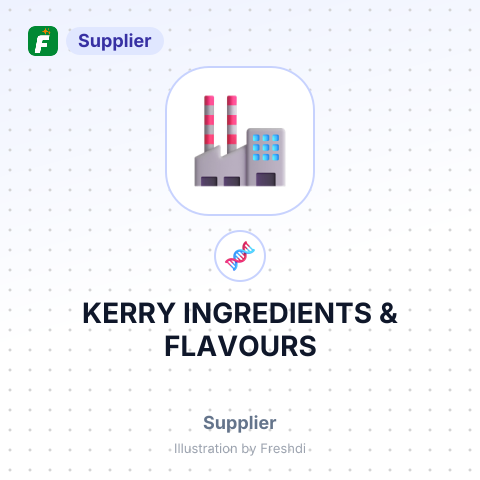 KERRY INGREDIENTS & FLAVOURS – summary card, no photo uploaded yet