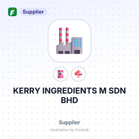 KERRY INGREDIENTS M SDN BHD – summary card, no photo uploaded yet