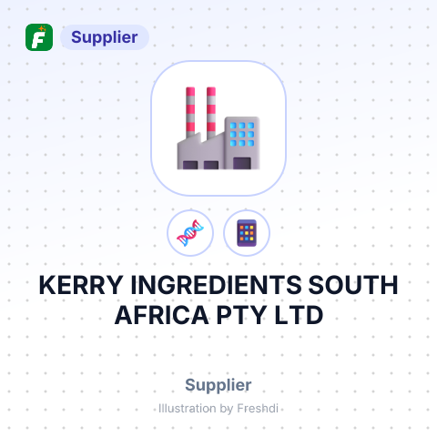 KERRY INGREDIENTS SOUTH AFRICA PTY LTD – summary card, no photo uploaded yet