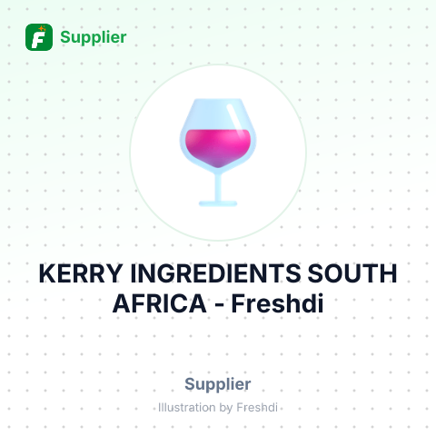 KERRY INGREDIENTS SOUTH AFRICA – summary card, no photo uploaded yet