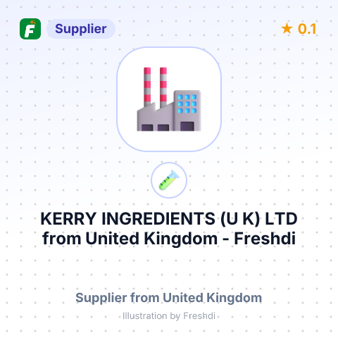 KERRY INGREDIENTS (U K) LTD – summary card, no photo uploaded yet