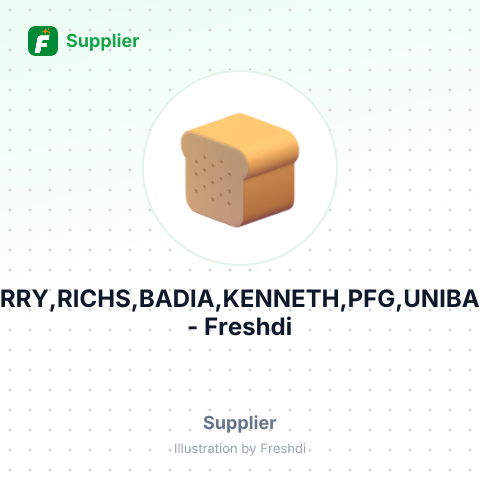 KERRY,RICHS,BADIA,KENNETH,PFG,UNIBAKE – summary card, no photo uploaded yet