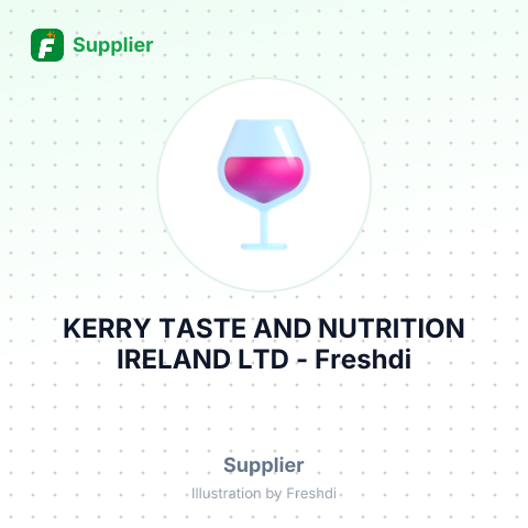 KERRY TASTE AND NUTRITION IRELAND LTD – summary card, no photo uploaded yet