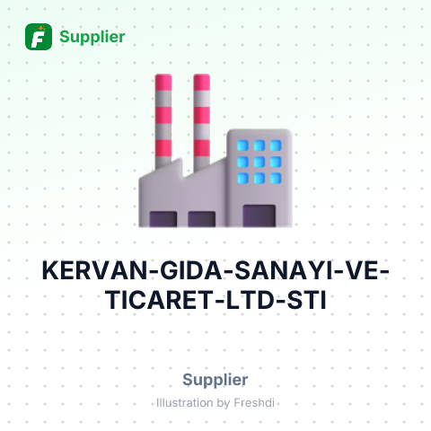 KERVAN GIDA SANAYI VE TICARET LTD STI – summary card, no photo uploaded yet