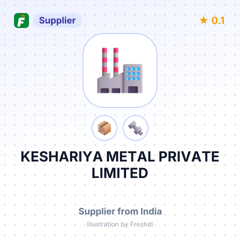 KESHARIYA METAL PRIVATE LIMITED – summary card, no photo uploaded yet
