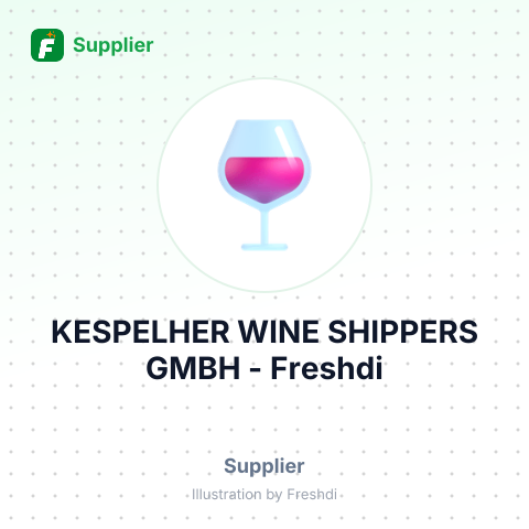 KESPELHER WINE SHIPPERS GMBH – summary card, no photo uploaded yet