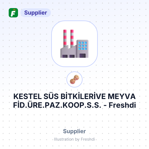 KESTEL SÜS BİTKİLERİVE MEYVA FİD.ÜRE.PAZ.KOOP.S.S. – summary card, no photo uploaded yet