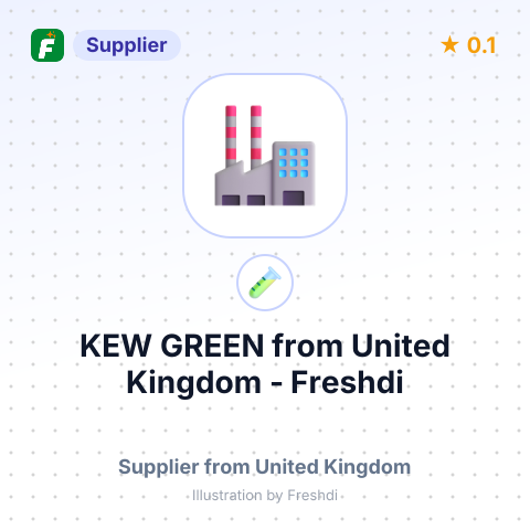 KEW GREEN – summary card, no photo uploaded yet